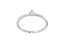 PINNACLE - Pavé set diamond triangle motif ring