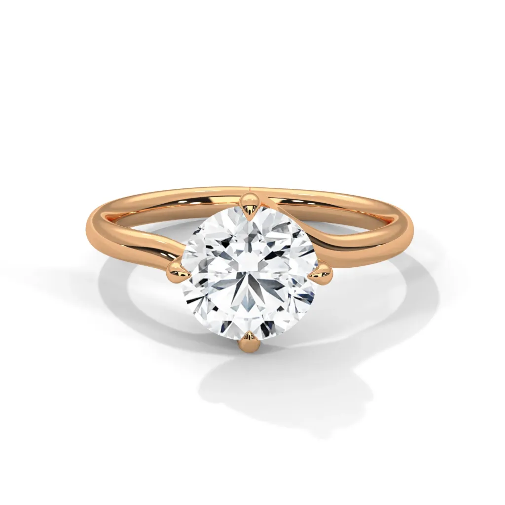 Aurelia - classic solitaire ring - VR87859