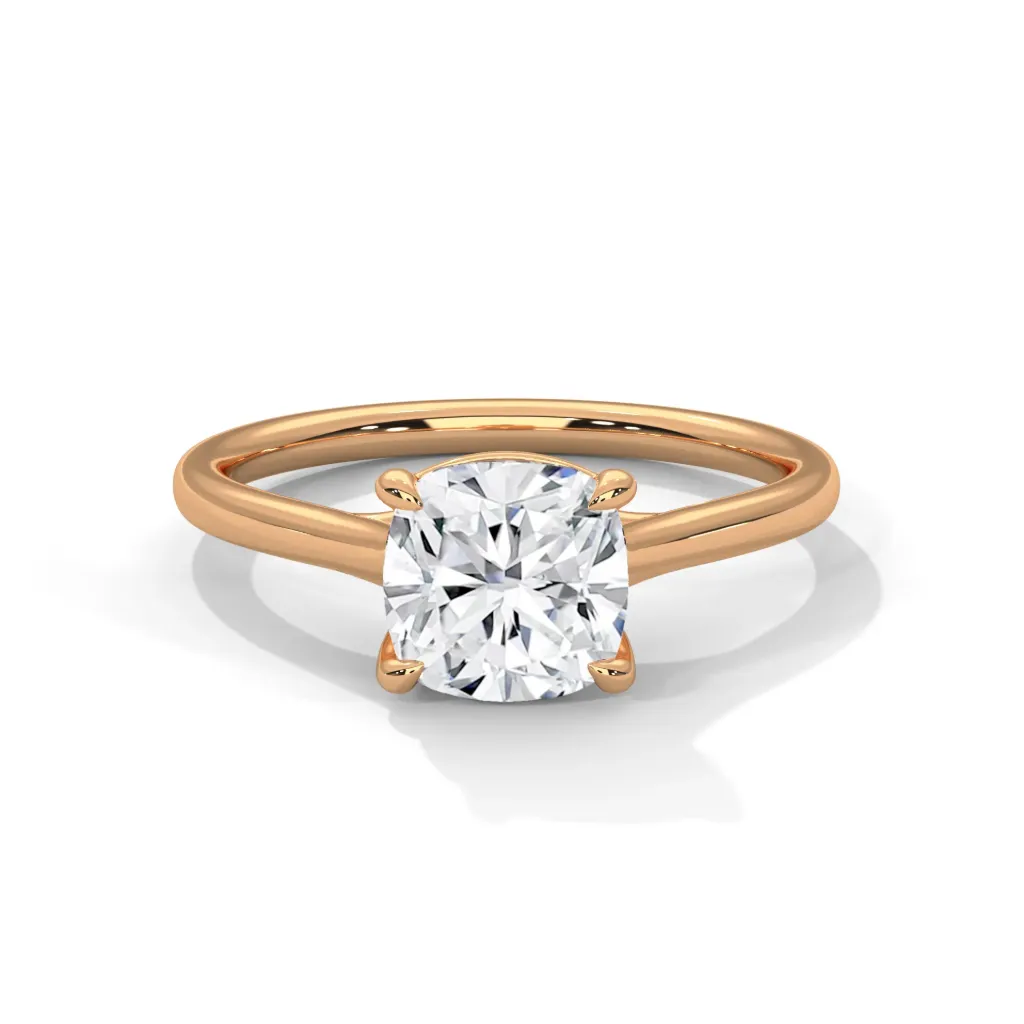 Devora - halo framed solitaire ring - VR87862