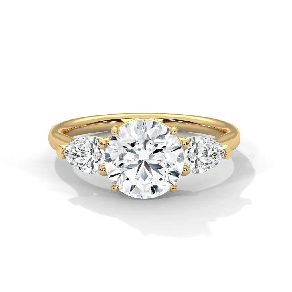 Elaria - three stone statement ring - VR87863