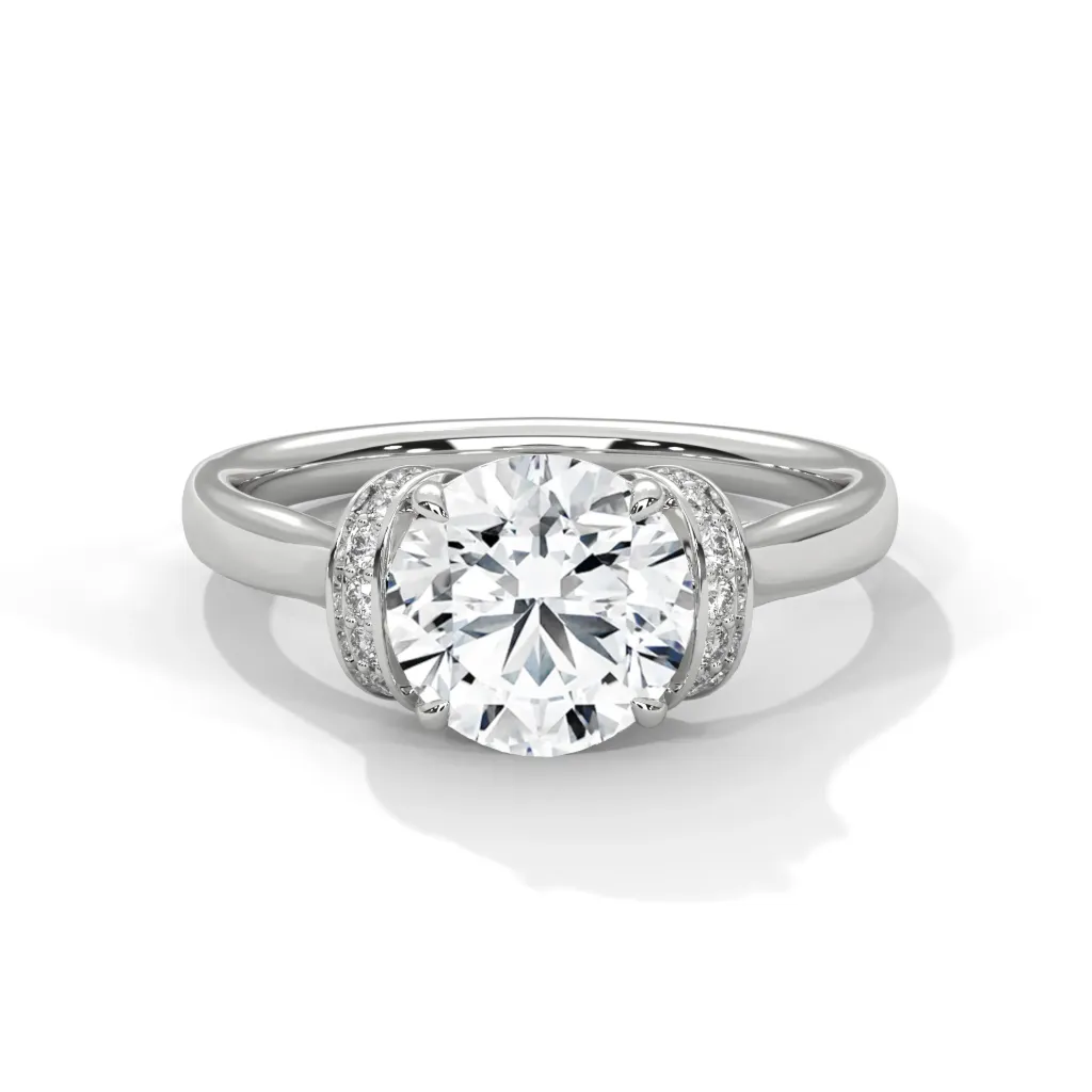 Galene - classic solitaire ring - VR87865