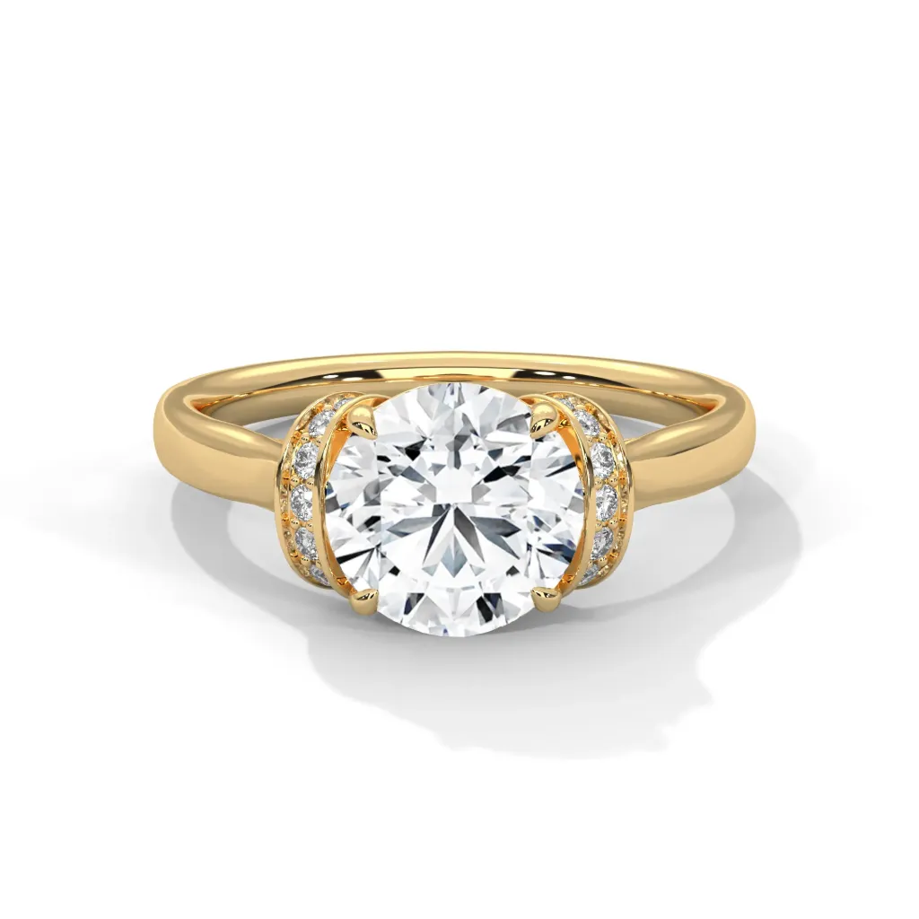 Galene - classic solitaire ring - VR87865