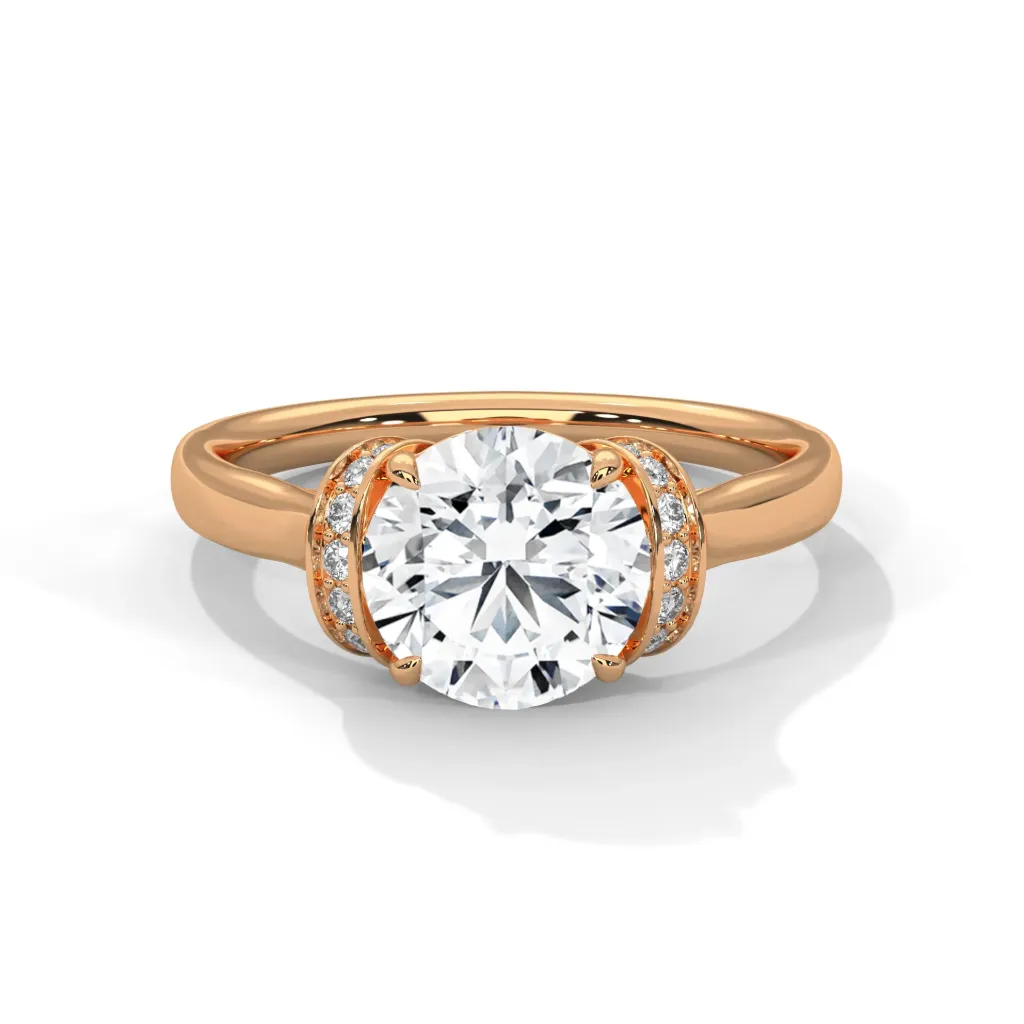 Galene - classic solitaire ring - VR87865