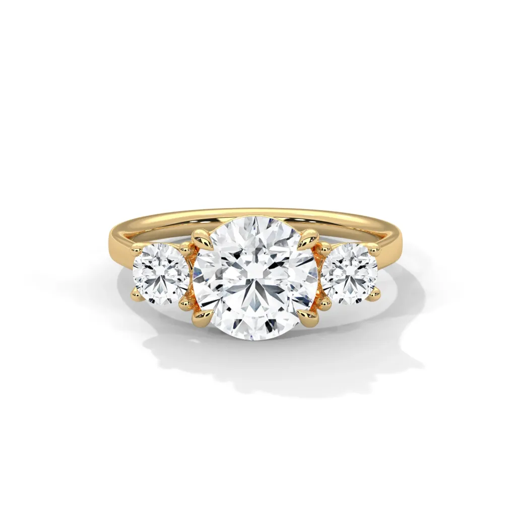 Kaelia - three stone statement ring - VR88106
