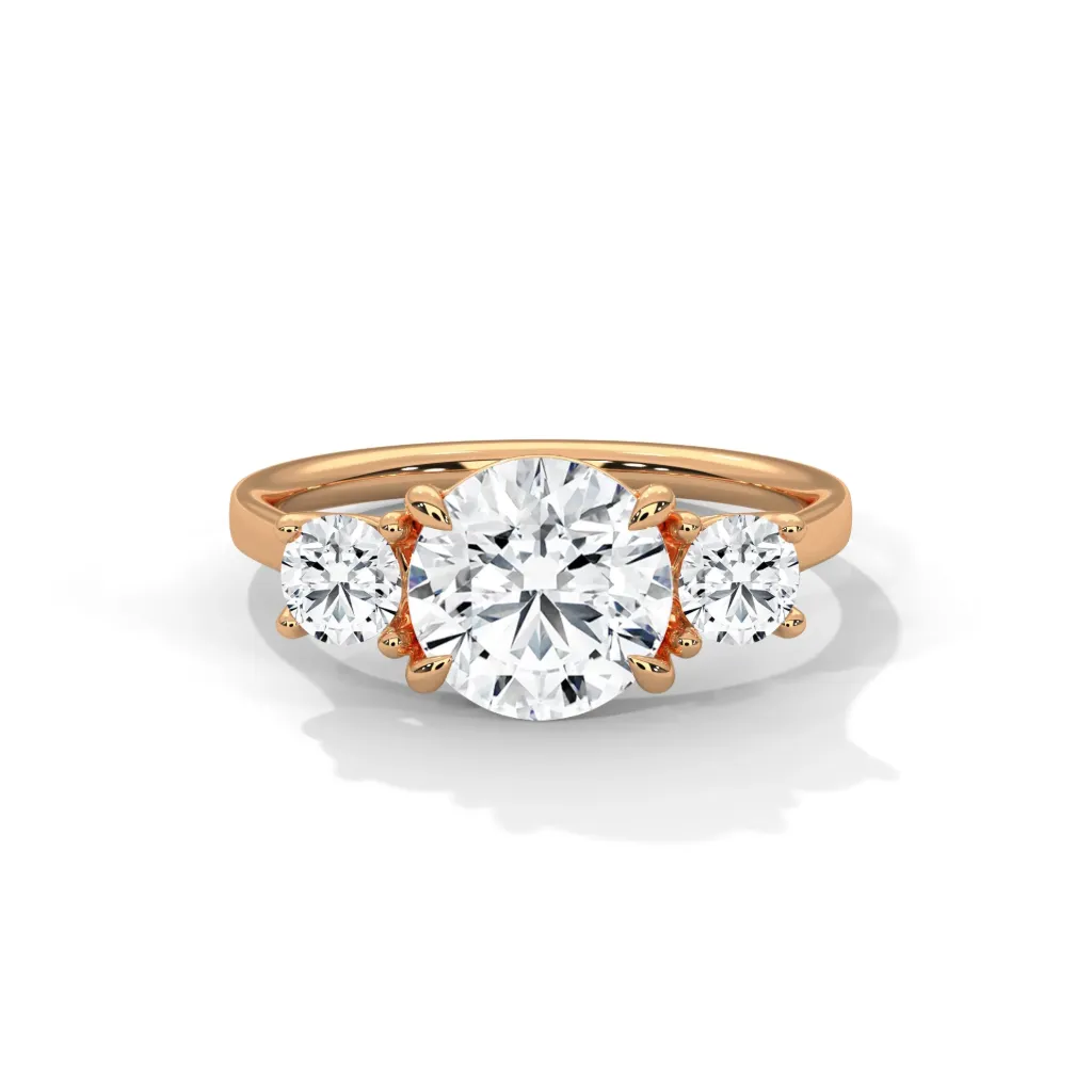 Kaelia - three stone statement ring - VR88106