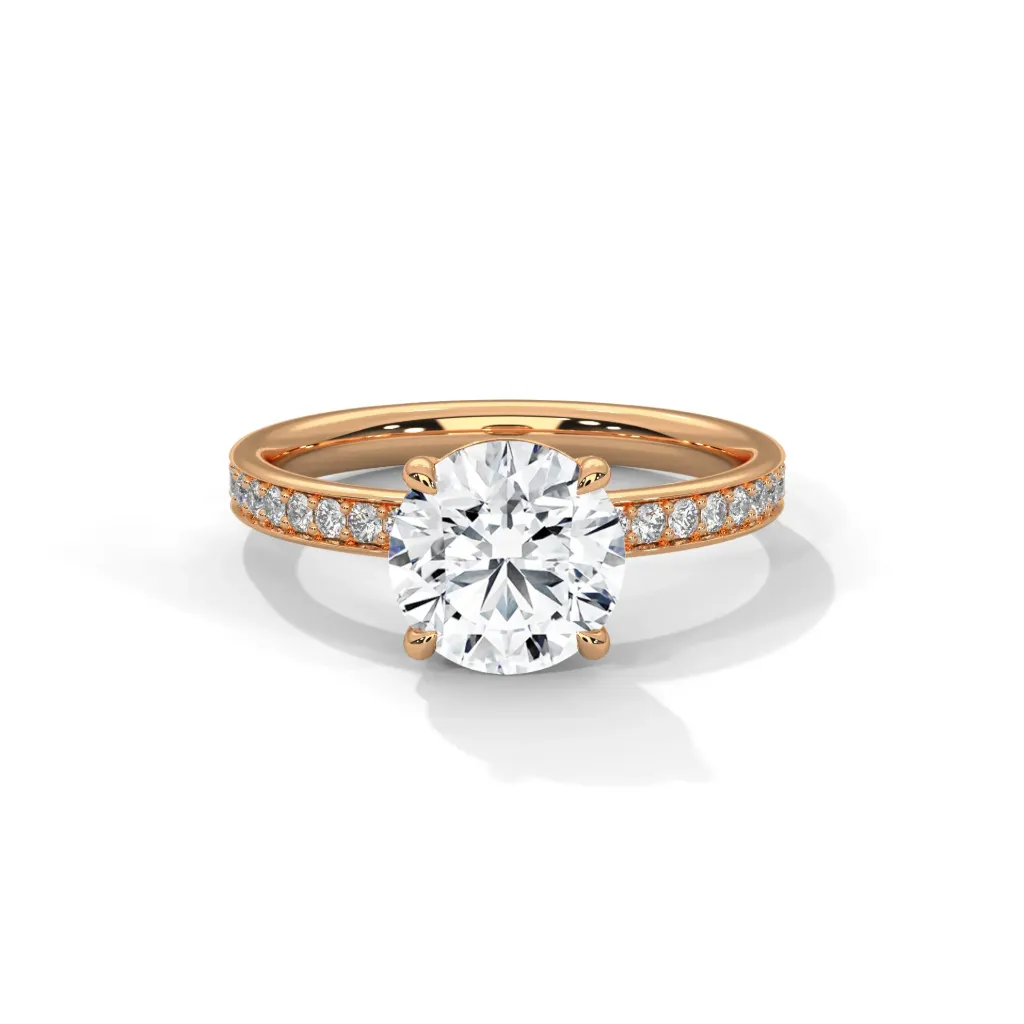 Ysolde - classic solitaire ring - VR87883