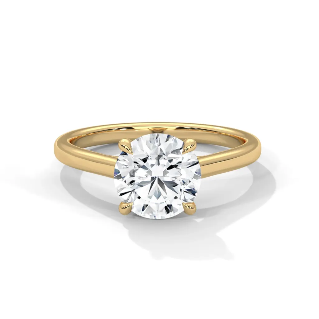 Damaris - classic solitaire ring - VR87892