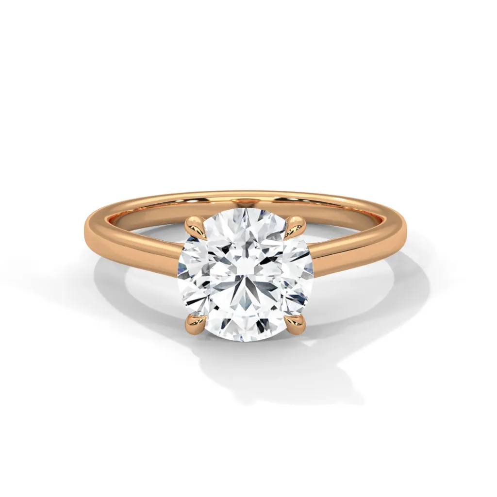 Damaris - classic solitaire ring - VR87892