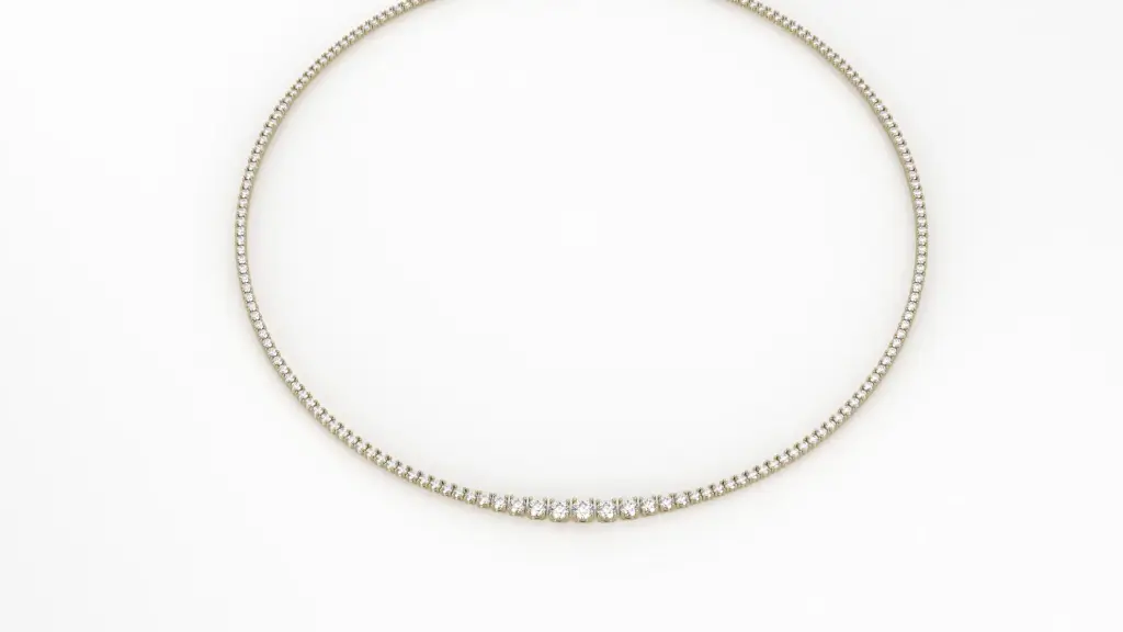 TESSALlATE - Round diamond circlet necklace-VN2391