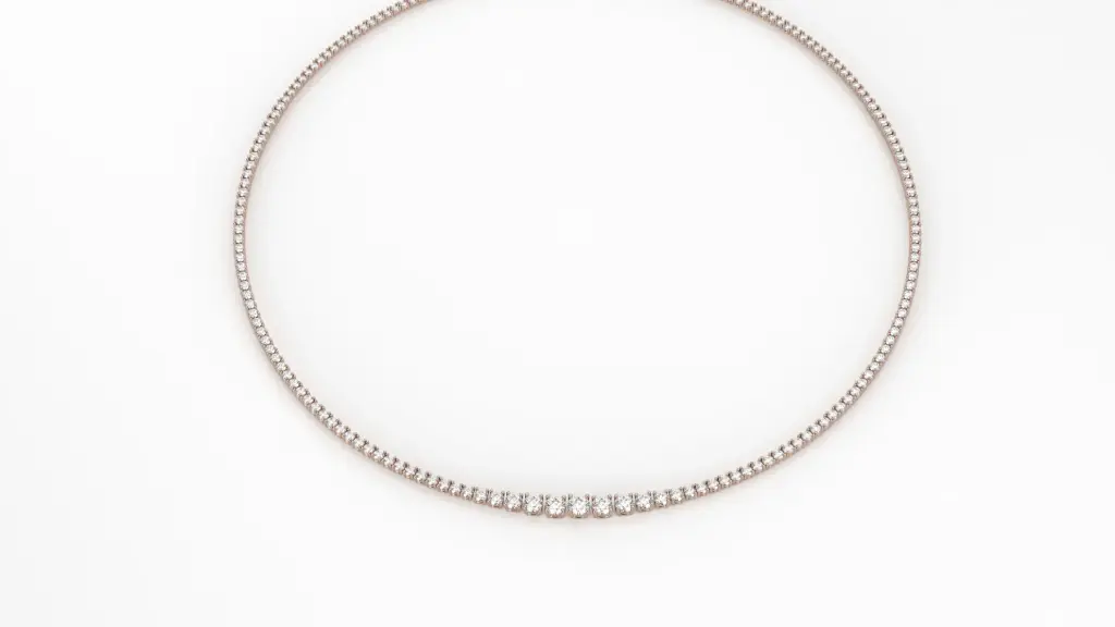 TESSALlATE - Round diamond circlet necklace-VN2391