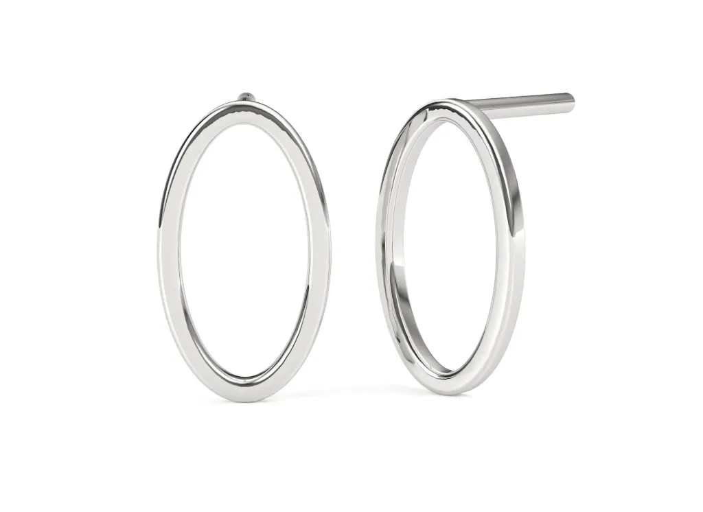LOOPELLE-circular hoop earrings - VER1262