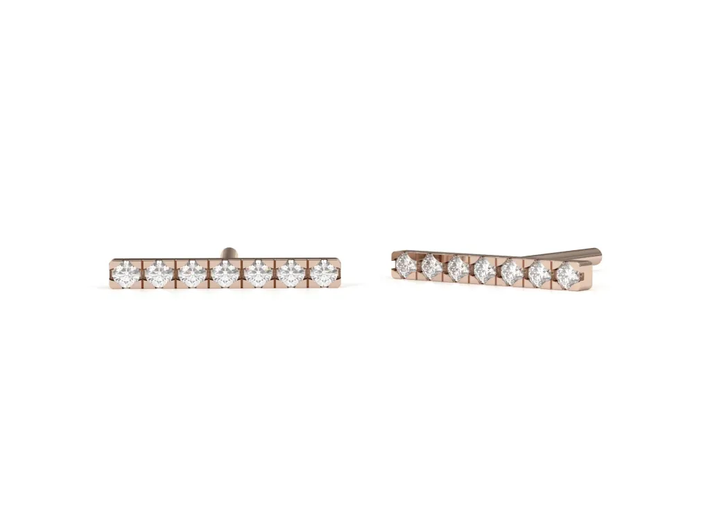 LINEA-Bar style earrings - VER1264