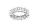 ECLIPTA - 0.50 ct each Marquise shape diamond eternity band ring