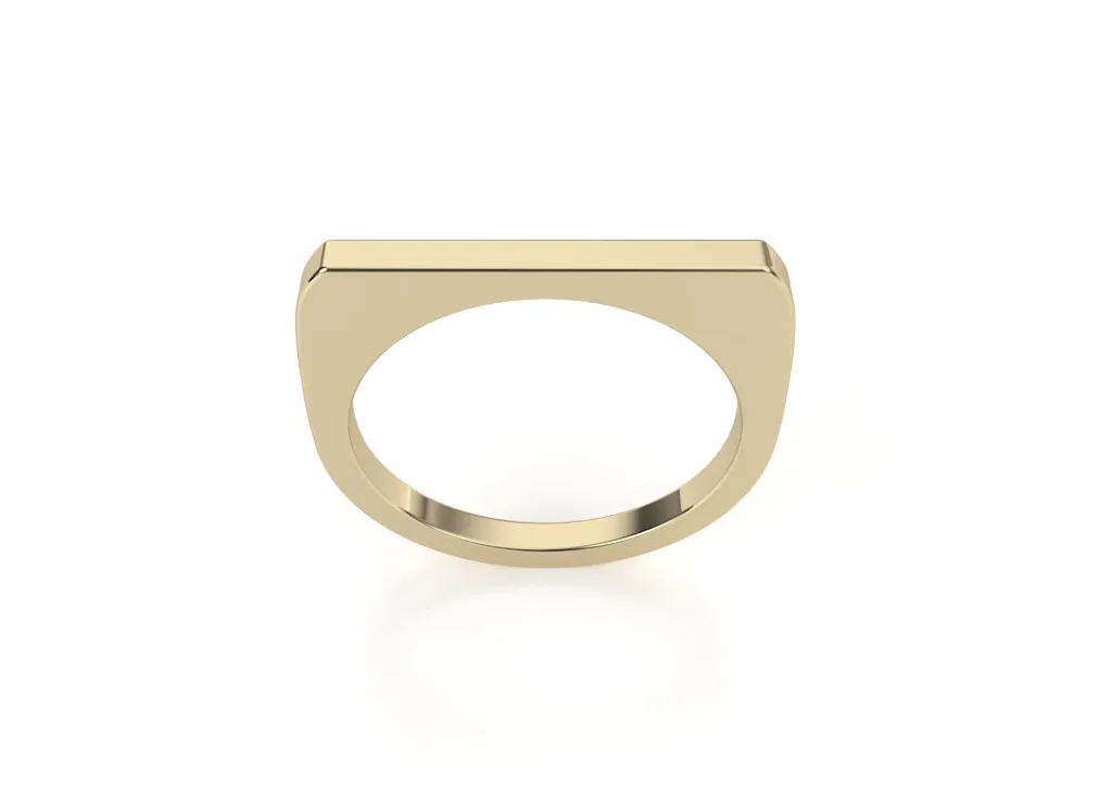 RECTURA-flat rectangular top ring - VR87727