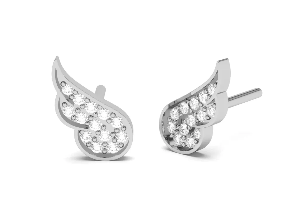 WINGORA-wing-shaped earrings - VER29919