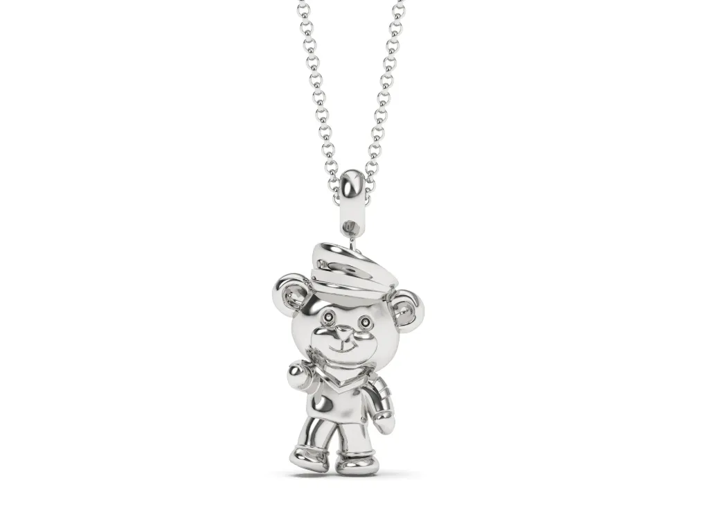 NAUTIBEAR-pendant featuring a sailor bear - VPD1087