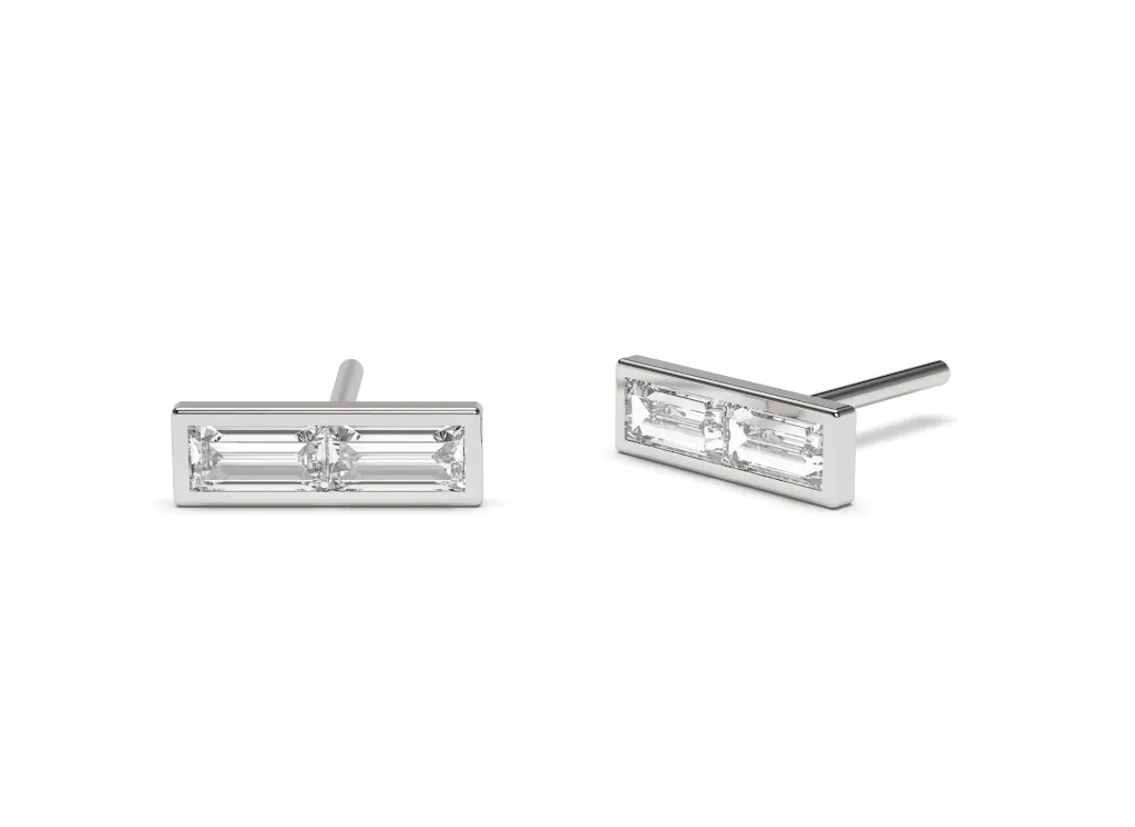 RECTIVRA-rectangular earrings - VER29874