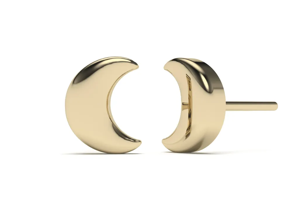 MOONISSE-crescent moon–shaped earrings - VER29887