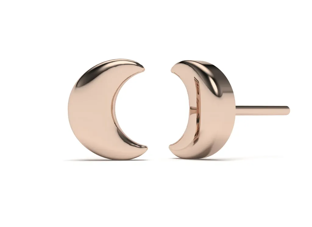 MOONISSE-crescent moon–shaped earrings - VER29887