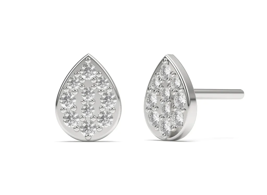 ZYNARA-teardrop-shaped earrings - VER29912