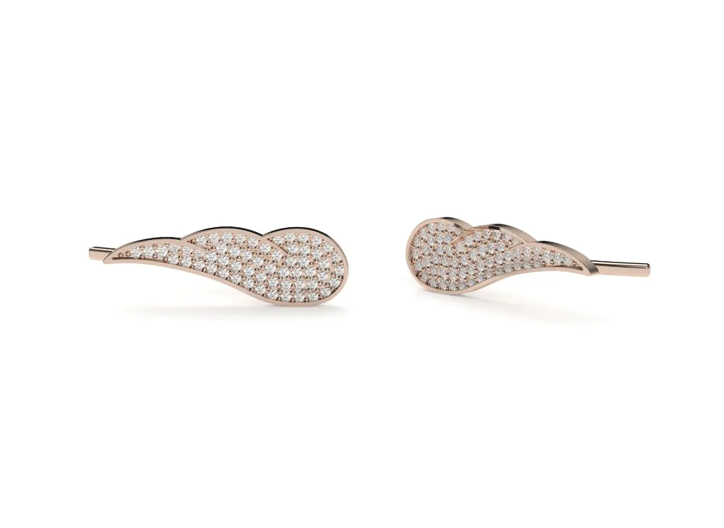 WINGY-earrings shaped like wings - VER29920