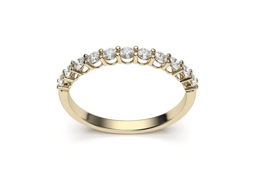 SERENOVA-half eternity ring band- VR87788