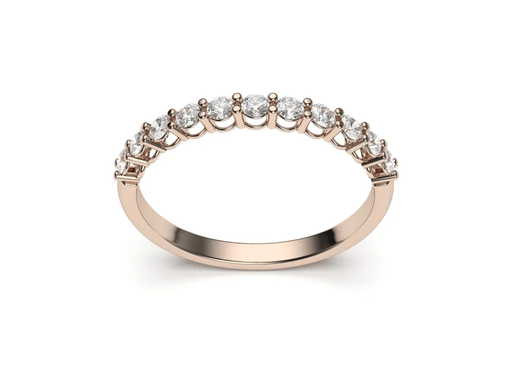 SERENOVA-half eternity ring band- VR87788
