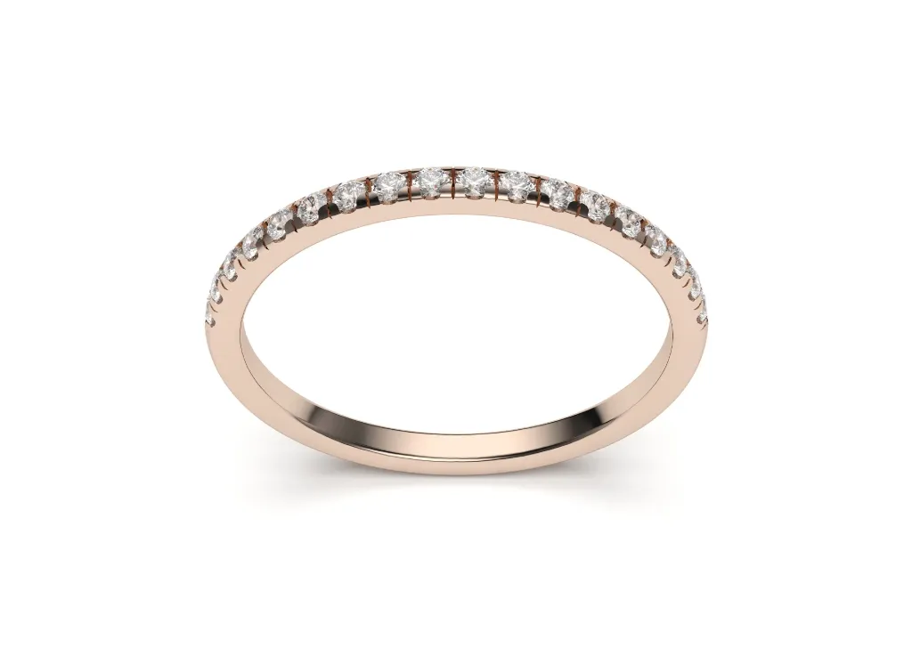SERAVESSA-half eternity ring band- VR87789