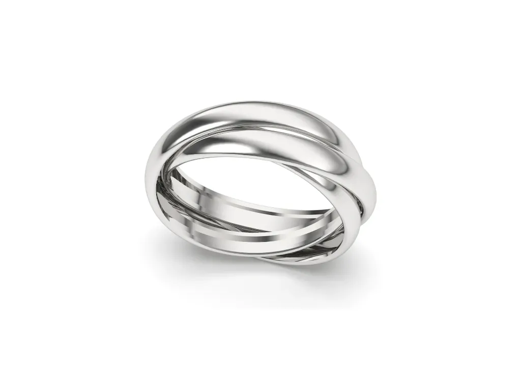 TRINORA – A radiant ring of three interlocking bands - VR87841