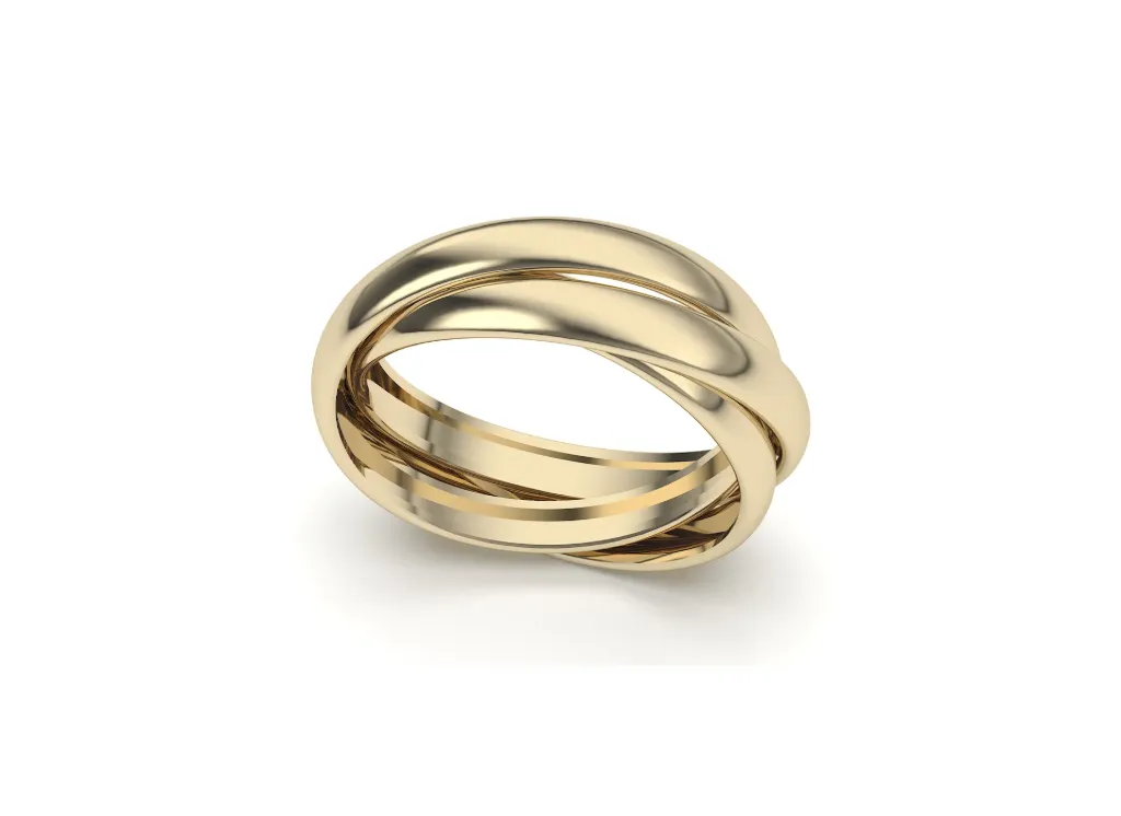 TRINORA – A radiant ring of three interlocking bands - VR87841
