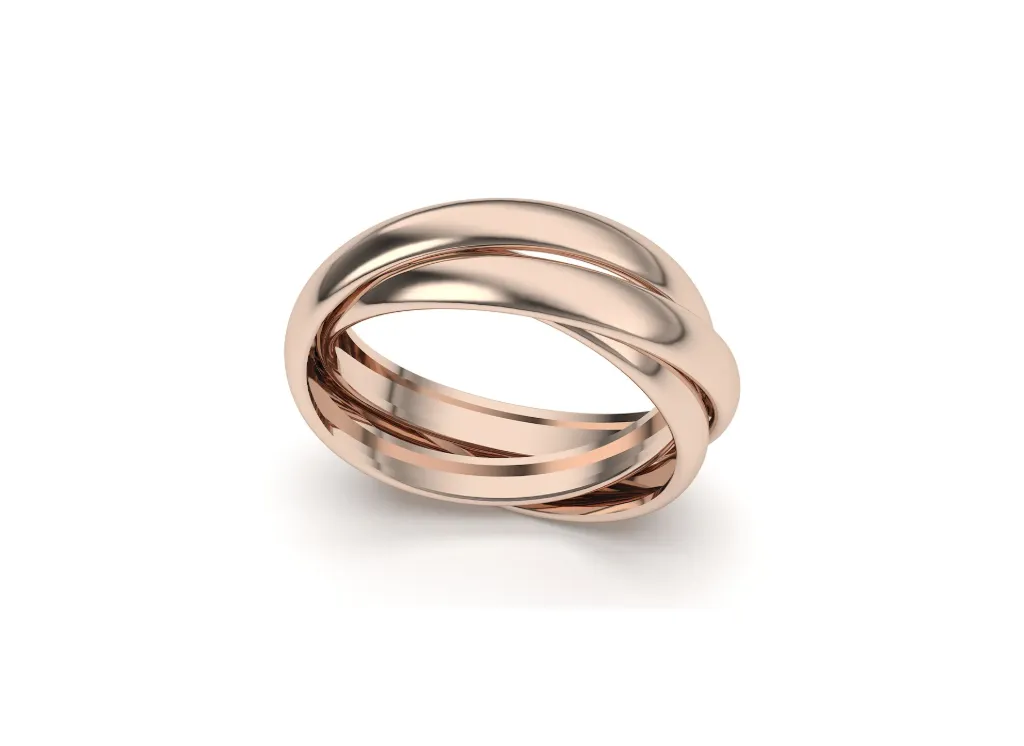 TRINORA – A radiant ring of three interlocking bands - VR87841