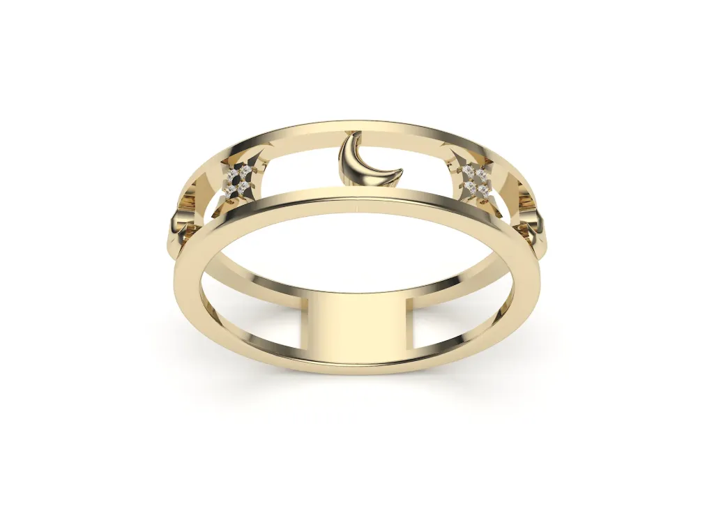 CELESTORA – A symbolic design capturing the harmony of night sky motifs - VR87814