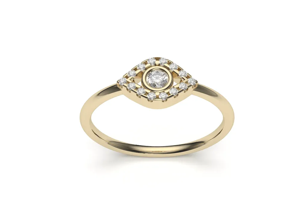 EYRIVIA – A refined ring designed like a luminous eye - VR87834