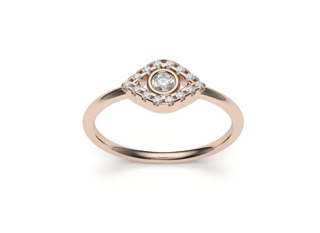 EYRIVIA – A refined ring designed like a luminous eye - VR87834