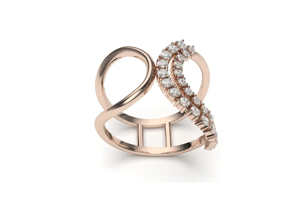 INTERVESA – A radiant ring of intertwined elegance- VR87869