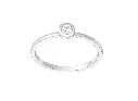 LUNA - Bezel set round diamond ring