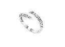 ECLIPSE — Round diamond twisted band ring