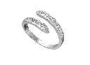 ORBIT — Round diamond twisted band ring