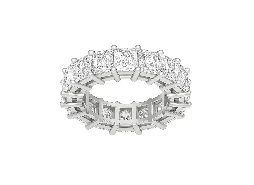 ECLIPTA - 0.50 ct each Marquise shape diamond eternity band ring