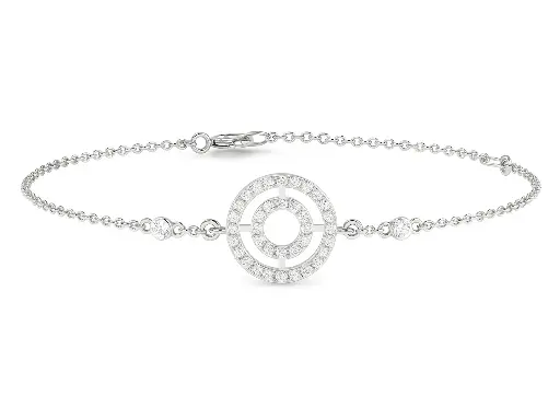 ORBITRA - A dazzling diamond bracelet with concentric circles